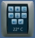 Touch screen gestione comandi