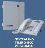 Centralino Panasonic TEA308 TES824 analogico PSTN
