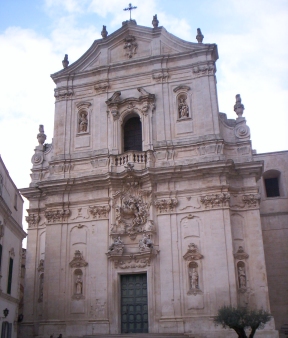Basilica di San Martino a Martina Franca (Taranto) in Puglia