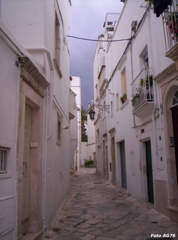 Scorcio del centro storico di Martina Franca (Taranto) in Puglia