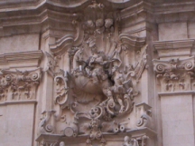 Particolare della Basilica di San Martino a Martina Franca (Taranto) - San Martino di Tour
