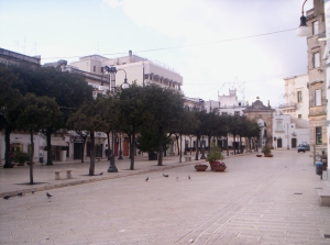 Piazza XX Settembre a Martina Franca(Taranto) detta U' STRADONE