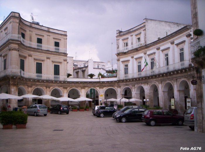 Piazza Maria Immacolata a Martinafranca