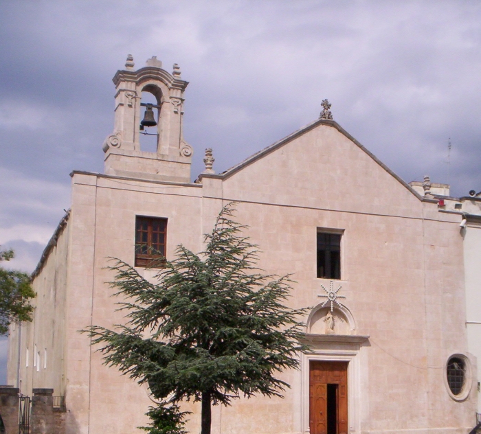 Chiasa di Sant'Antonio dei Cappuccini a Martina Franca in Valle d'Itria